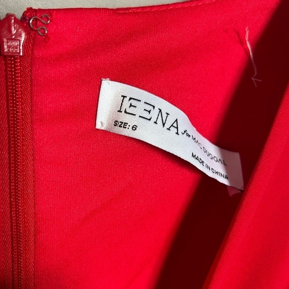 Mac Duggal 26514 NWOT GATHERED PEARL LONG SLEEVE KEYHOLE GOWN - Picture 6 of 6